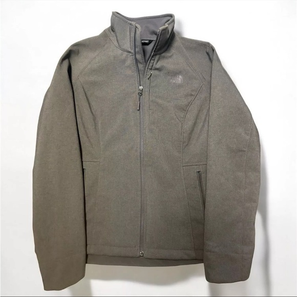 The North Face Apex Bionic Jacket Coat Gray Softshell Womens Size Large - Picture 1 of 9